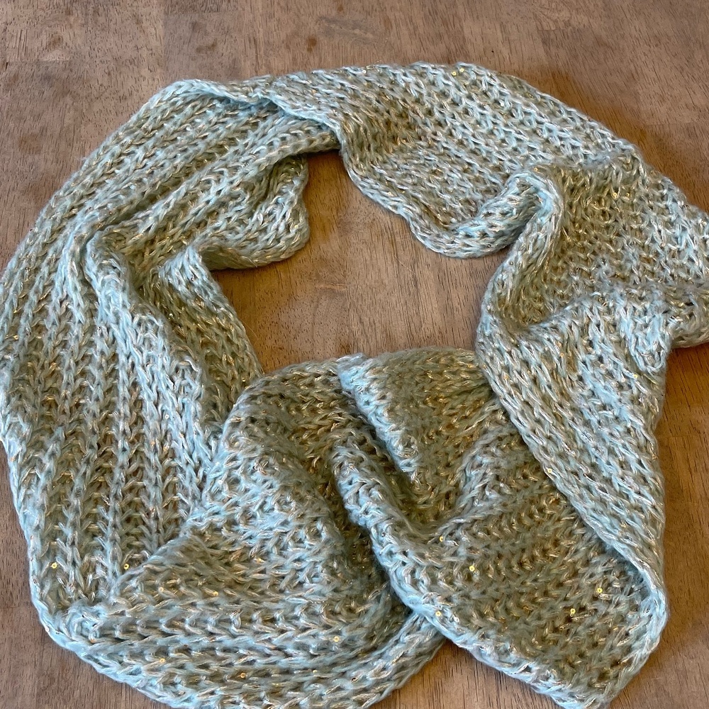 Knit Infinity Scarf - image 3